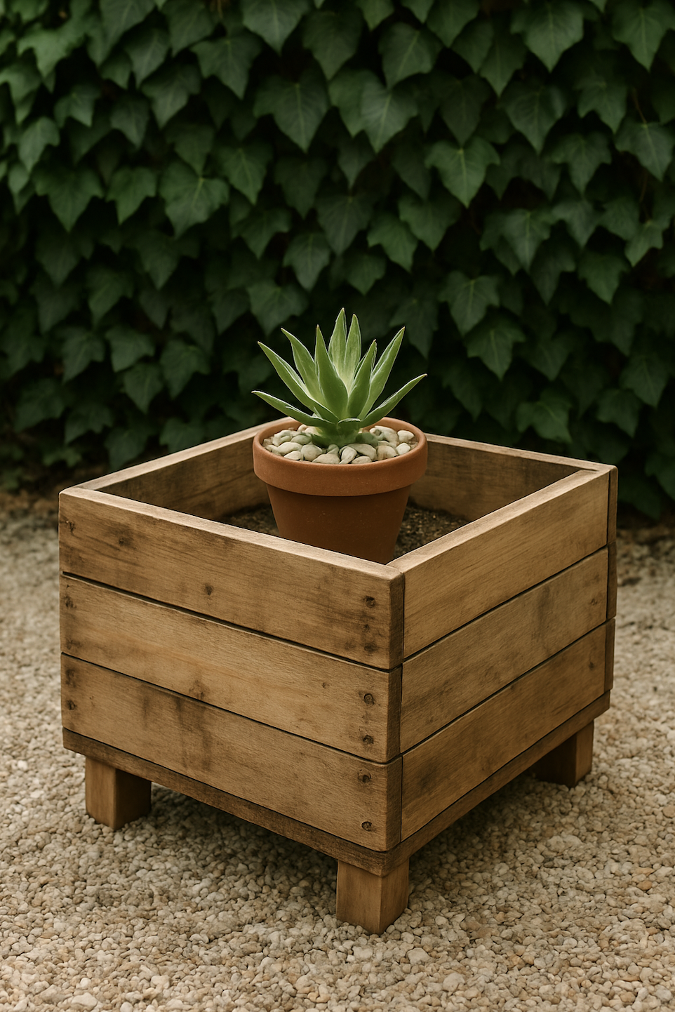 Pot de fleur moderne